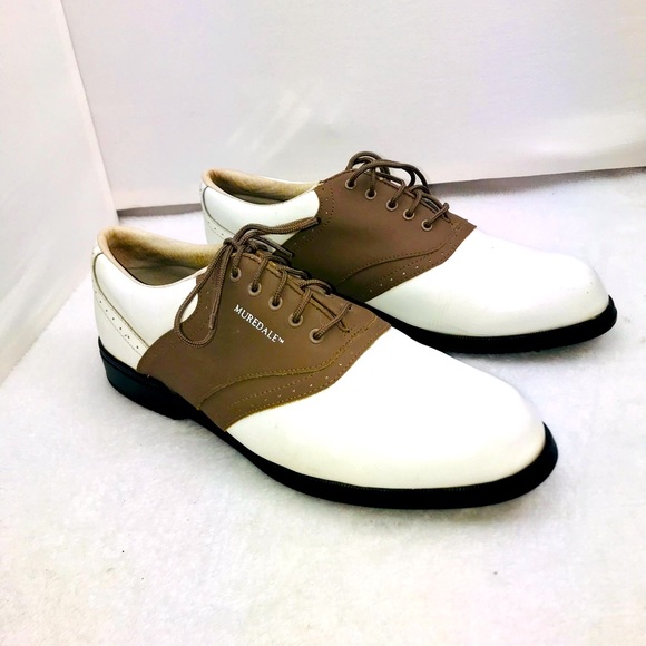 Muredale Other - Muredale Leather Vintage Men’s Golf Saddle Shoes Cleats